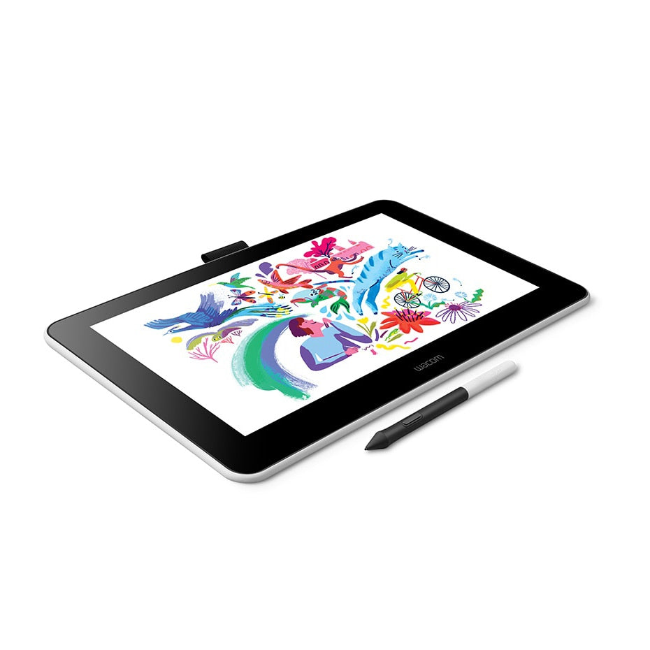 Wacom One DTC133 Digital Drawing Tablet with Screen, Inch